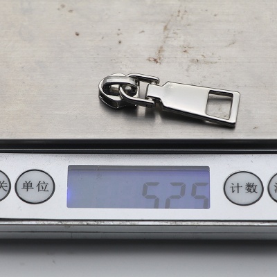 5号金属拉链头 活动片尼龙拉头 箱包皮具金属拉头 工厂现货