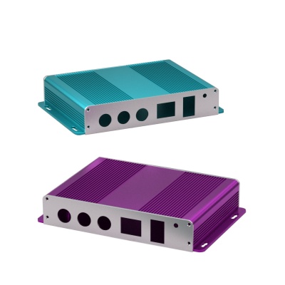 模块化铝型材电池箱铝合金外壳 新能源控制器CNC加工导电轨接线盒