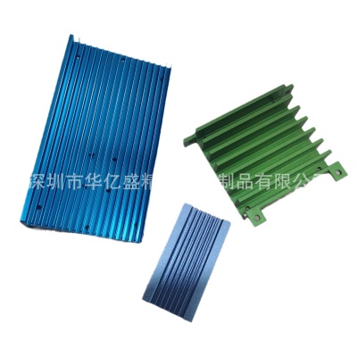 精密非标五金零件机加工 CNC铝件机加工 铝合金散热器加工