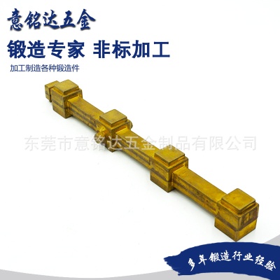 锻造加工卫浴支架 黄铜家具配件非标定制 铜支架底座加工家居用品